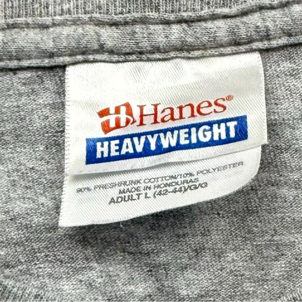 Hanes Hilton Head Island Graphic Tee Womens L Gray Relaxed Fit Souvenir Shirt - Picture 4 of 9